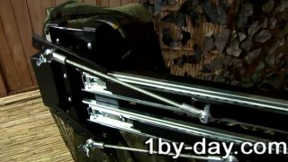 Viktoria Blonde get on the Stallion